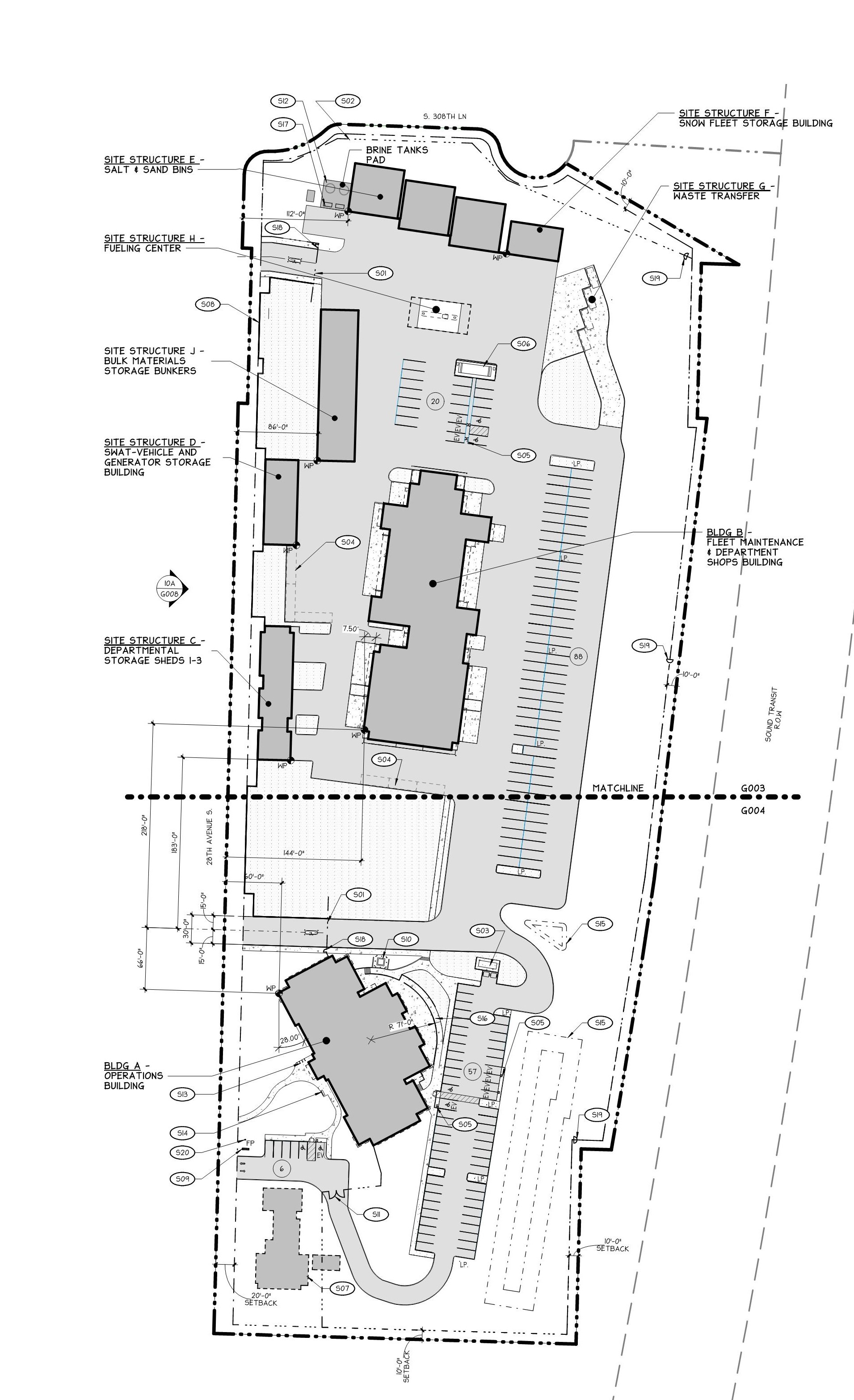 Site Plan of Project