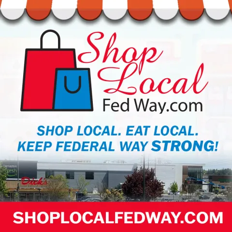 Shop Local Federal Way Website Promotional Banner - Keep Federal Way Strong!